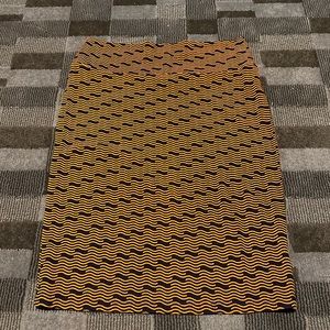 LuLaRoe Cassie skirt size L